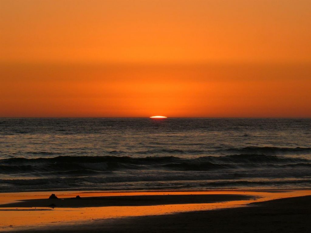 Atardecer en el Palmar