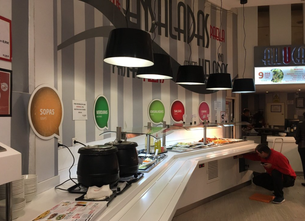 Mejores restaurantes buffet de Madrid