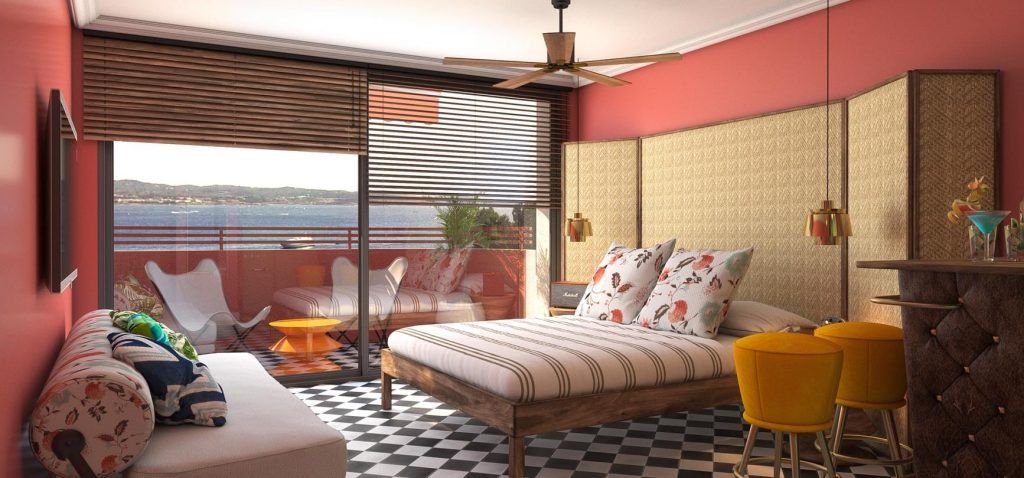 Habitación Hotel Cubanito en Ibiza Habitación Hotel Cubanito en Ibiza