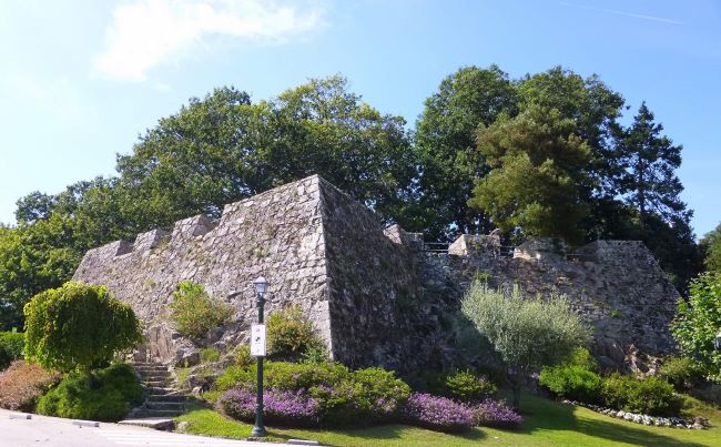 castillo de castro en vigo
