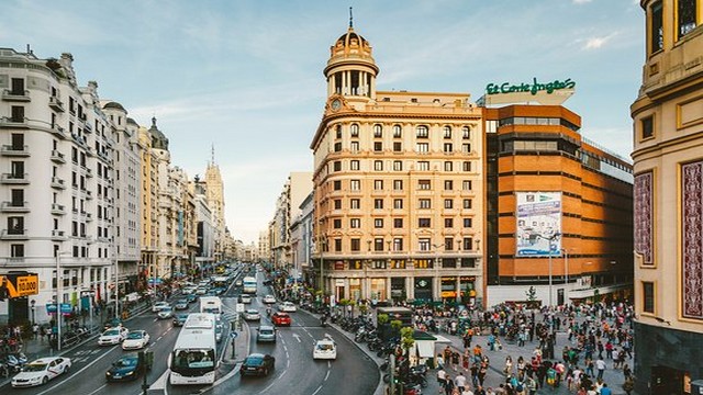 La Gran Vía y Callao