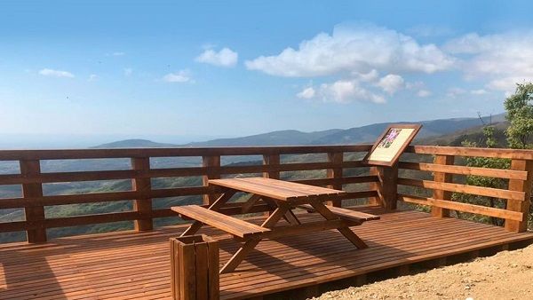 Mirador de la barrera de Yuste