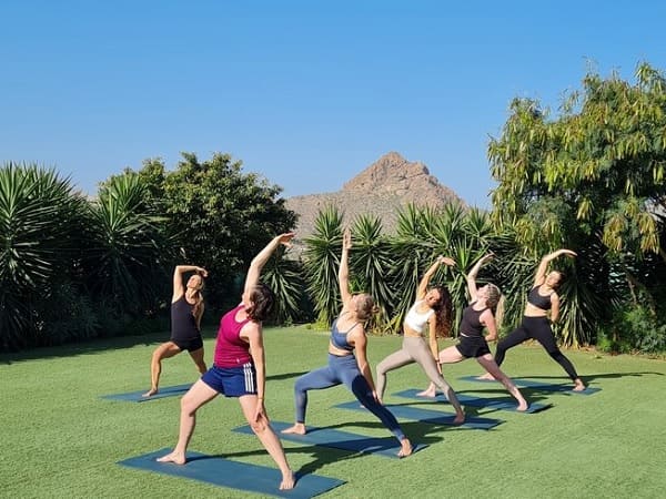 Retiro 4 Tenerife yoga en el jardin - retiros espirituales en Tenerife