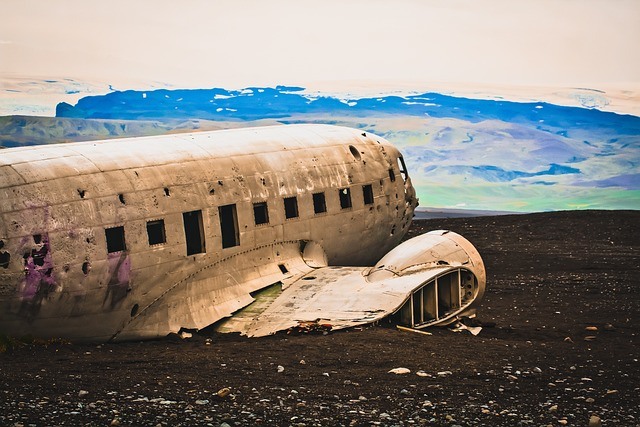 excursion al avion abandonado