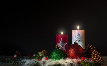velas de navidad