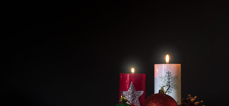 velas de navidad