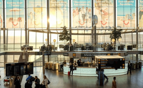 cómo ir del aeropuerto al centro de estocolmo