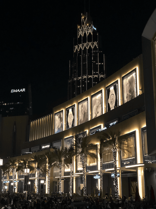 dubai mall exterior