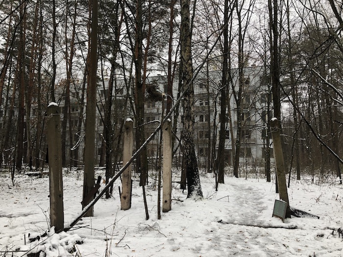 edificio de apartamentos en Chernobyl 2