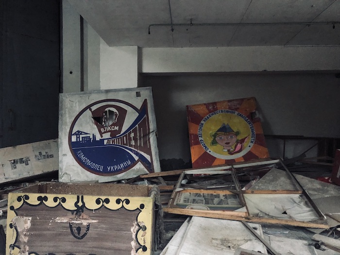 interiores de pripyat
