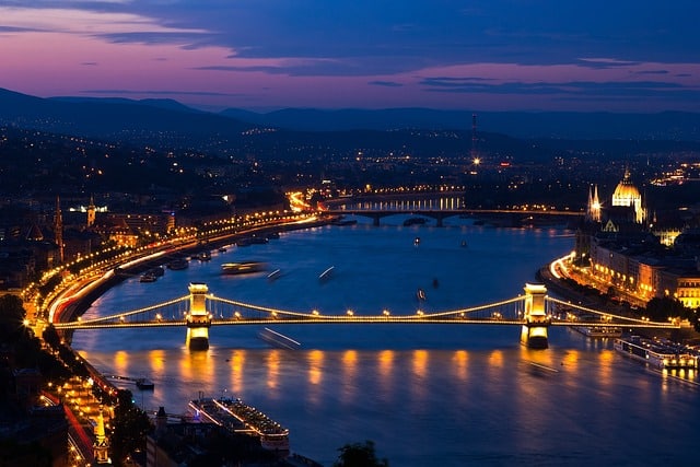 puente de las cadenas de budapest