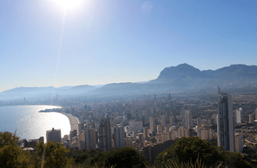 la cruz mirador de benidorm