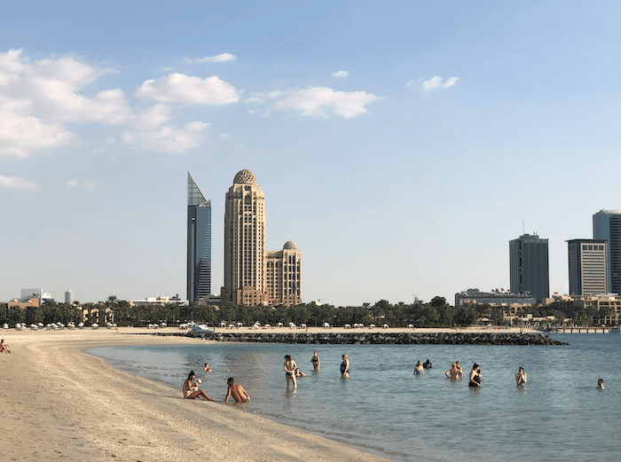 playa privada de dubai