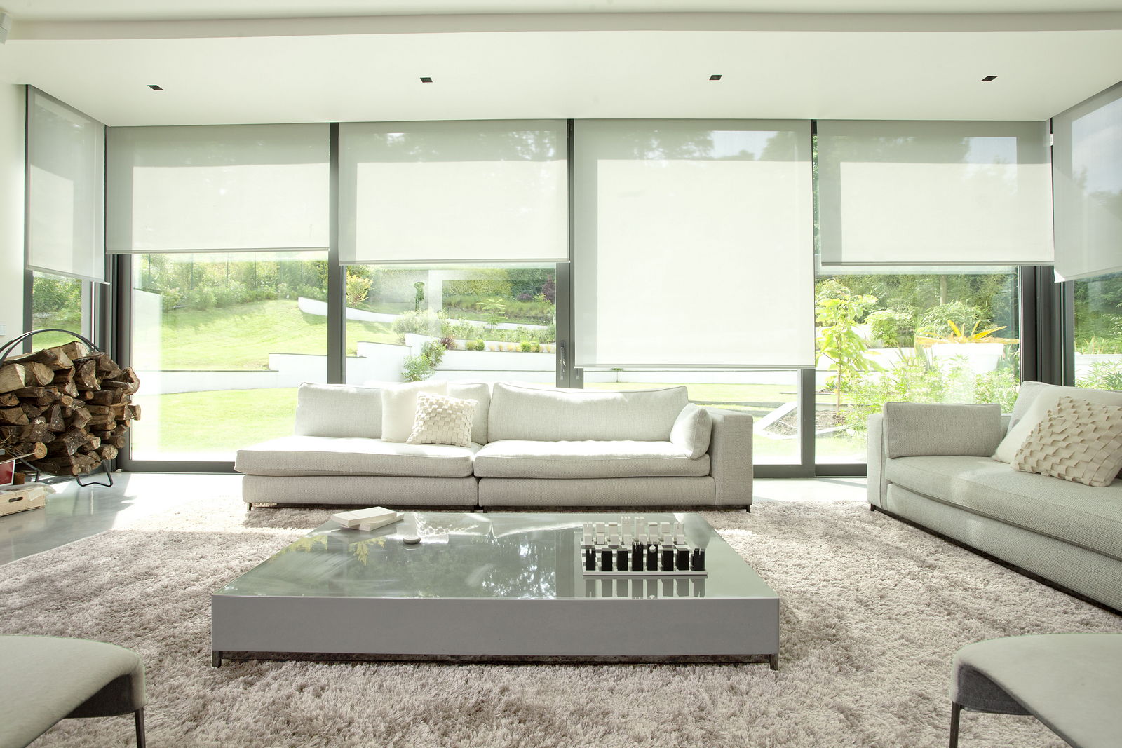 estores o cortinas