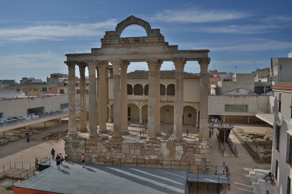 templo de diana en extremadura